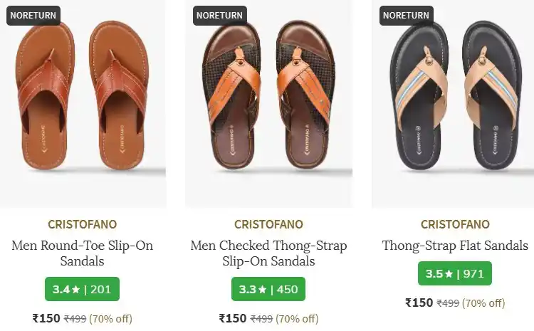 Image from 📢 AsliSKP x Hidden Discount Deals & Offers 🤑 🛍️: 🌟 AJIO : Men's Footwear Starts @90  👉https://ajiio.in/0zPRFht  Sport...
