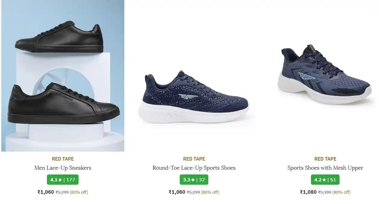 Image from 📢 AsliSKP x Hidden Discount Deals & Offers 🤑 🛍️: 🌟 AJIO : Upto 86% Off On Premium Brand Shoes 🔥 Men's Shoes : 🔠 Ad...