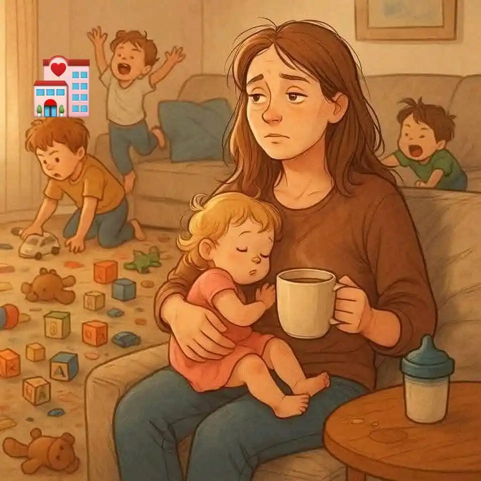 Image from خواطر صحية، طبية، نصائح، صحه، طب، اليمن، عدن، اليمن،صور، استشارات، اقتباسات، نكت،ch: 🌿🌸إن كنت تعتقدين أن استيقاظهم الباكر صباحا 🌿🌸ونشاطهم الزائد وحركته...