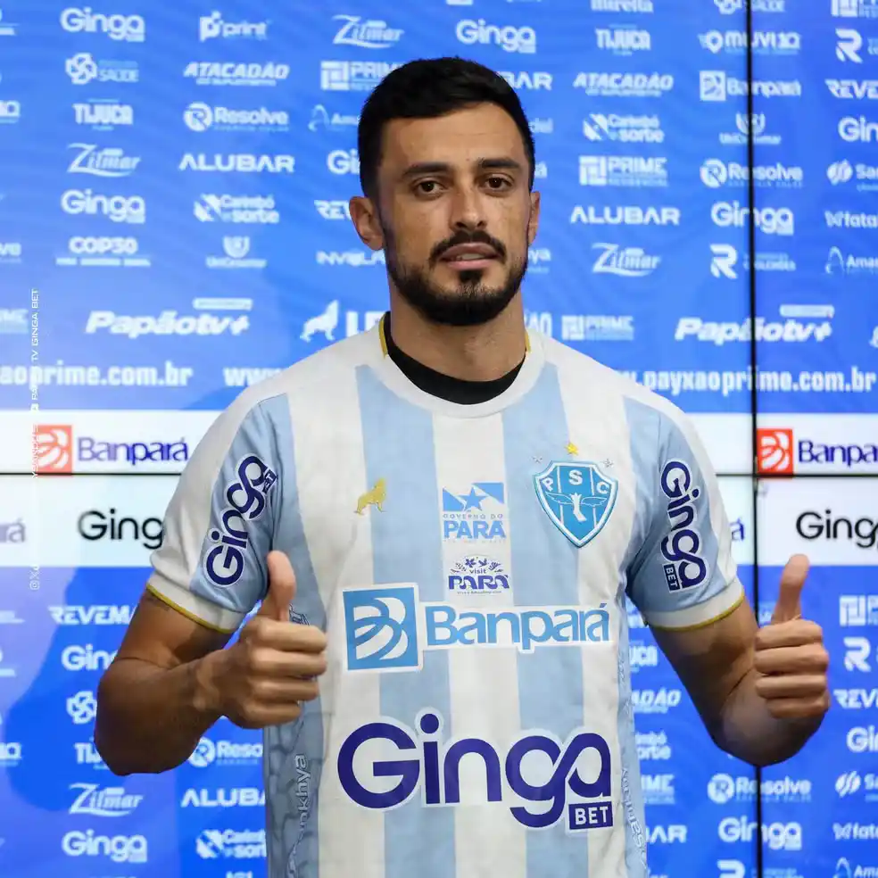 Image from ge Pará: *Anderson Leite cita "desafios na vida" ao chegar no Paysandu em situa...
