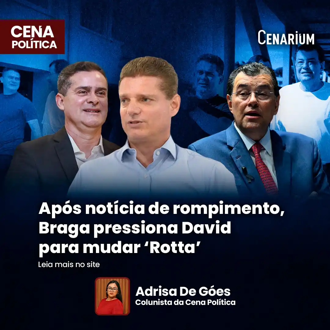 Image from CENARIUM: ‼️ *Após notícia de rompimento, Braga pressiona David para mudar ‘Rott...