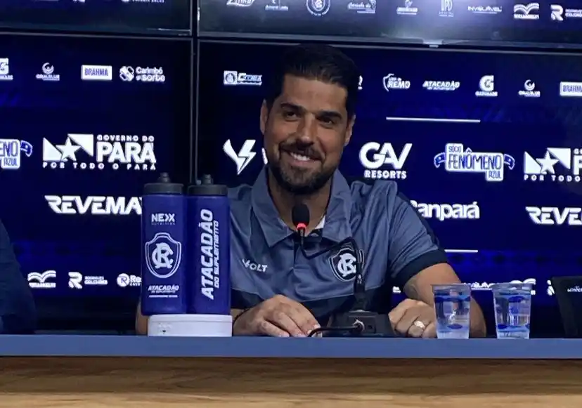 Image from ge Pará: *Apresentado no Remo, António Oliveira cita expectativa pelo Re-PA: “S...