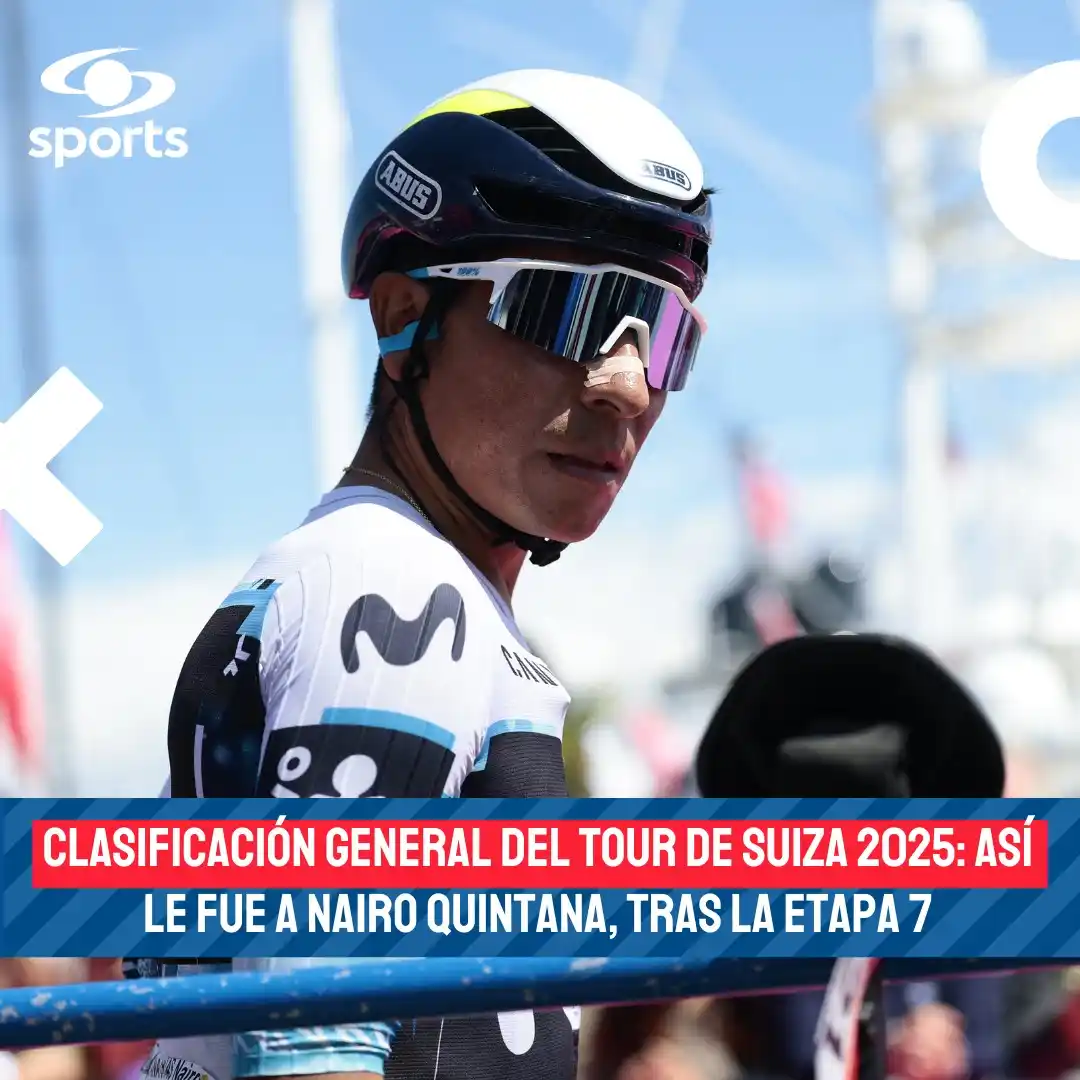 Image from Gol Caracol: ¡ATENCIÓN 🔴! Clasificación general del Tour de Suiza, tras la etapa ...
