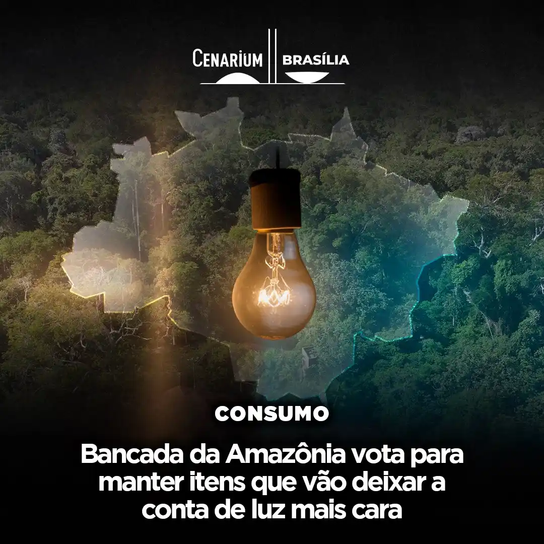 Image from CENARIUM: 💡 *Bancada da Amazônia vota para manter itens que vão deixar conta de...