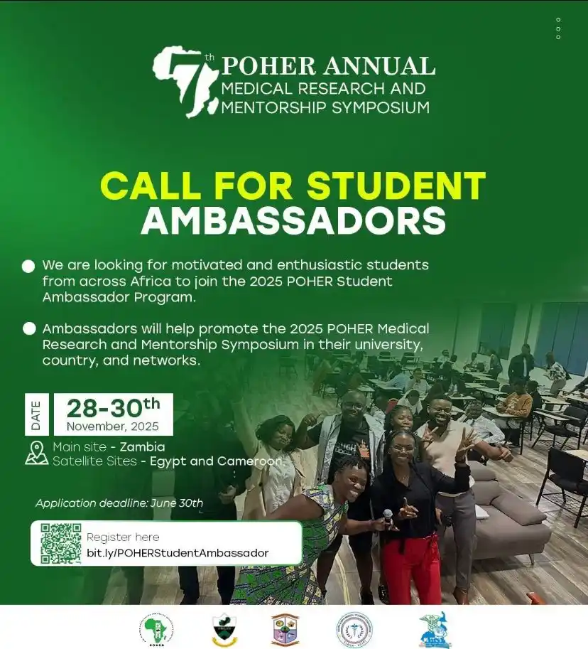 Image from Africa Jobs Gate: CALL FOR STUDENT AMBASSADORS!* Are you a medical student studying at ...