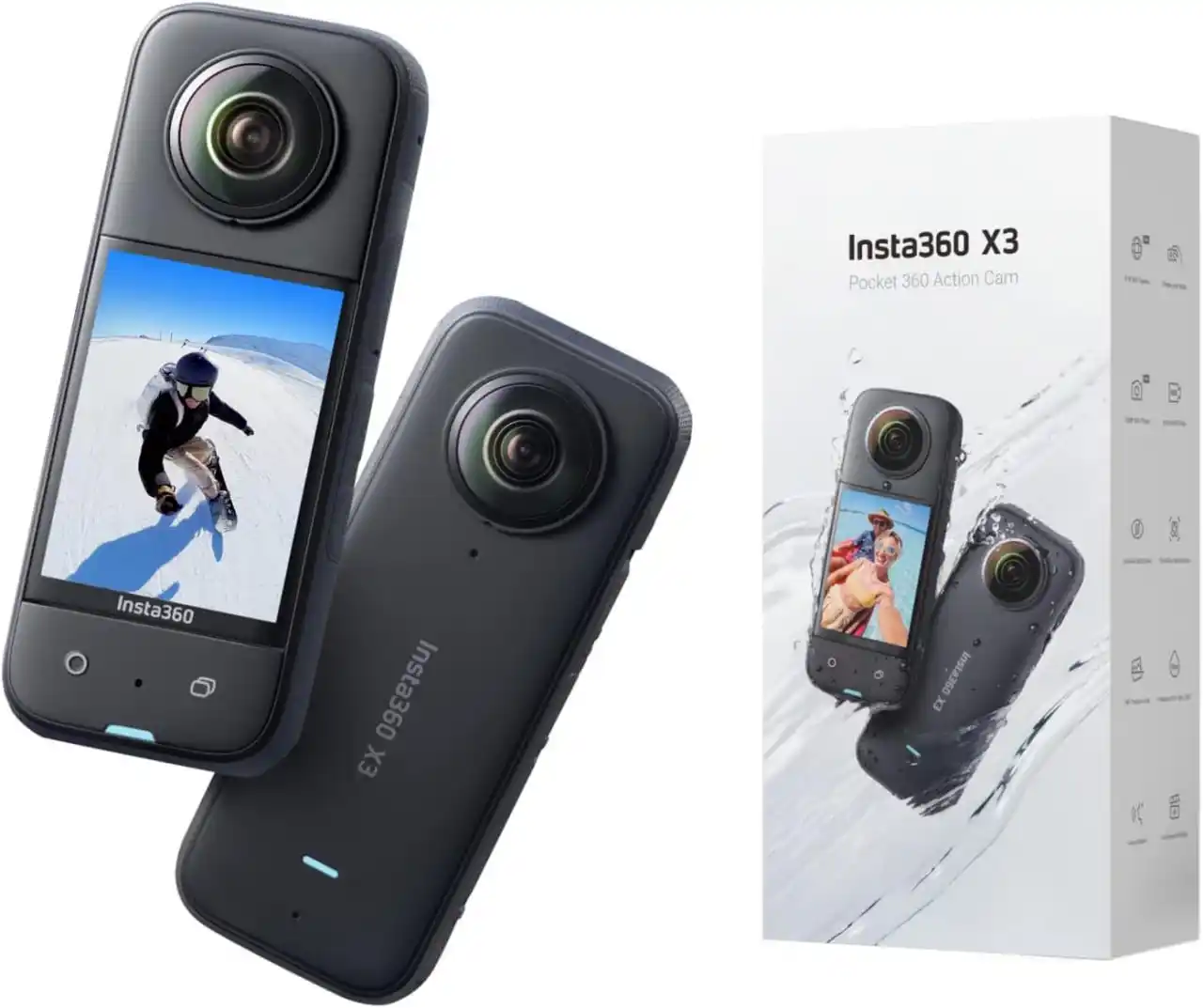 Image from Ofertones México : ¡CAPTURA MOMENTOS INCREÍBLES CON LA INSTA360 X3! 🌊📸 Amazon: Insta360...