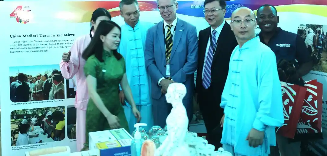 Image from Hurumende News Hub: Chinese Hospital Opens at Parirenyatwa as Zimbabwe Taps Into Tradition...