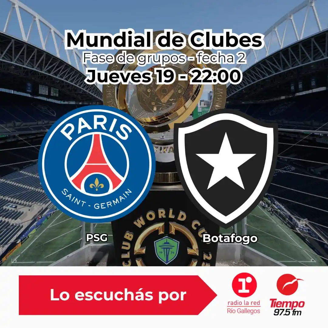 Image from Tiempo Sur Noticias: 📻⚽ Cierran la jornada a puro fútbol en el Mundial de Clubes 2025🎙️  ...