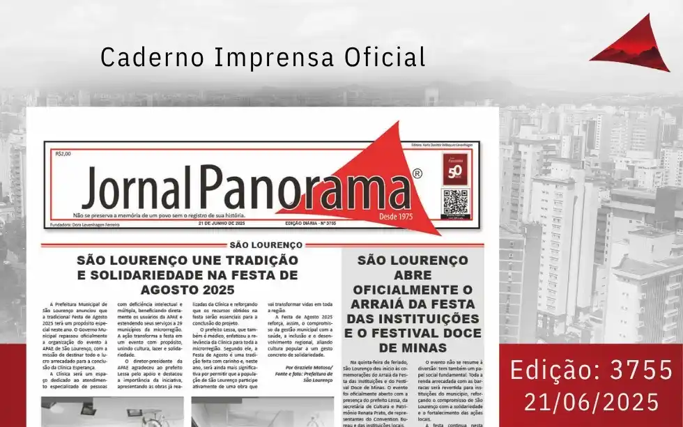 Image from JORNAL PANORAMA: Confira a edição 3755 do Caderno imprensa oficial deste sabado (18/06/...
