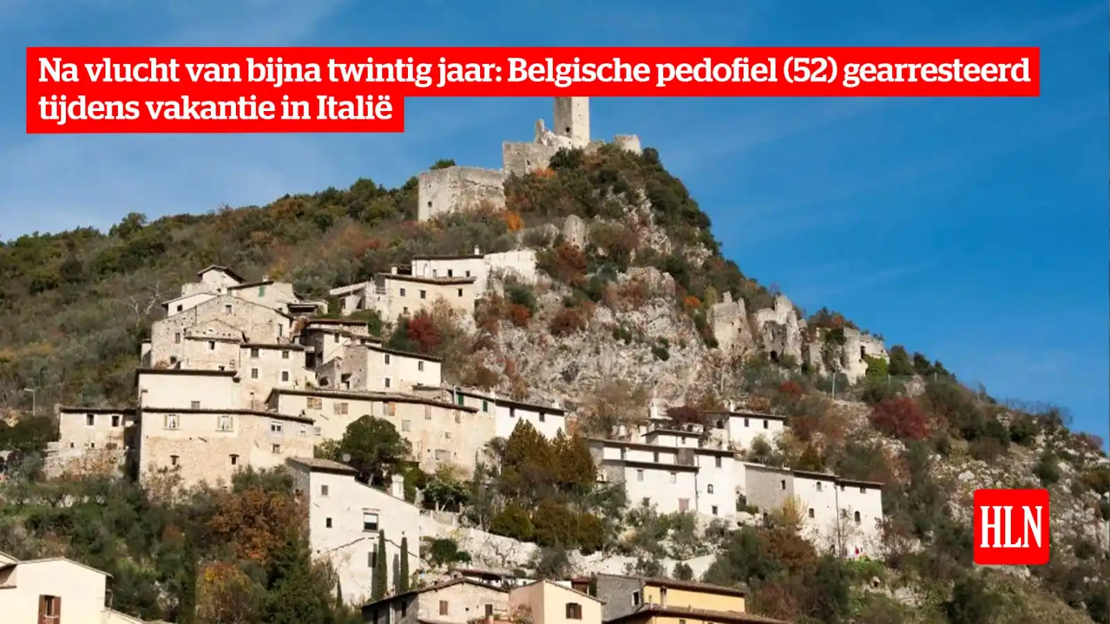 Image from HLN.be: De Italiaanse politie heeft een 52-jarige Belg gearresteerd die al bij...