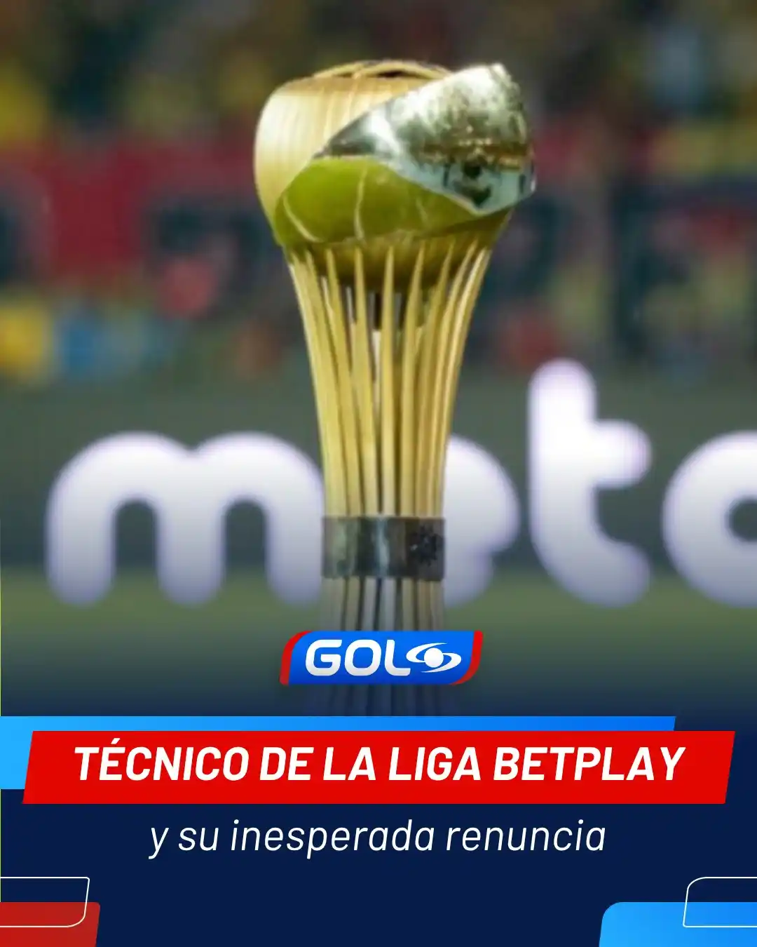 Image from Gol Caracol: 😱 Detalles de la inesperada renuncia de técnico de la Liga Betplay ac...