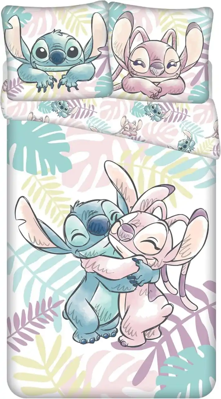 Image from Ofertones México : ¡DULCES SUEÑOS CON STITCH Y ANGEL! 💤✨ Amazon: Jerry Fabrics Juego de ...
