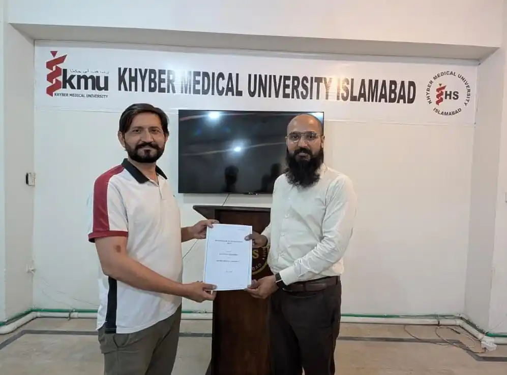 Image from Eduvision Career Counselling: Eduvision signs MoU with Khyber Medical University, Islamabad for Apti...
