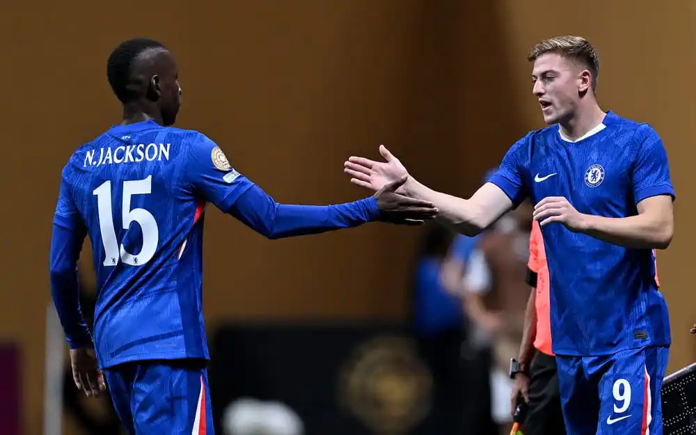 Image from ALL ABOUT CHELSEA 💙💙💙💙💙💙: 🚨 Enzo Maresca on Liam Delap and Nico Jackson:  "I don't think at Lei...