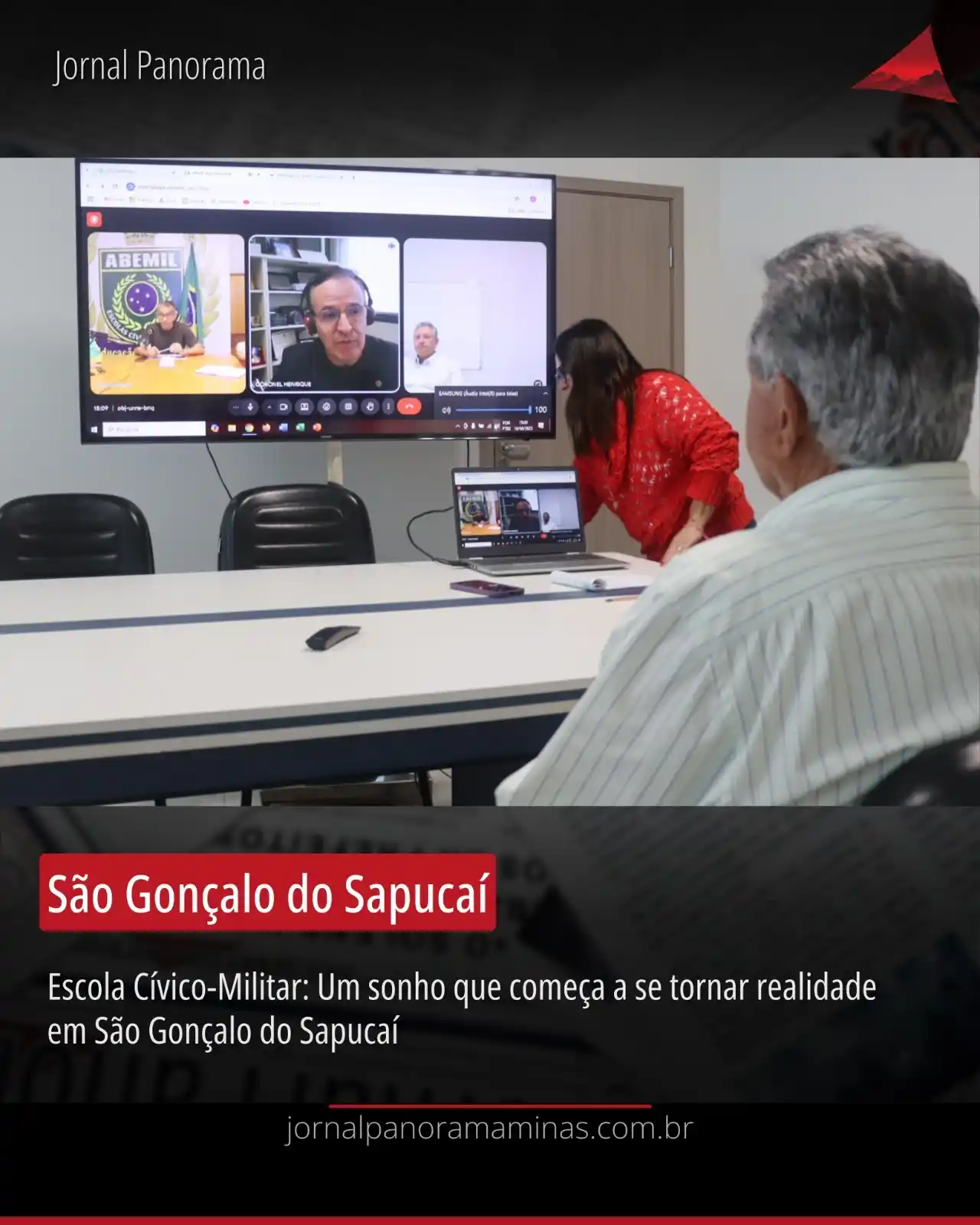 Image from JORNAL PANORAMA: Escola Cívico-Militar: Um sonho que começa a se tornar realidade em Sã...