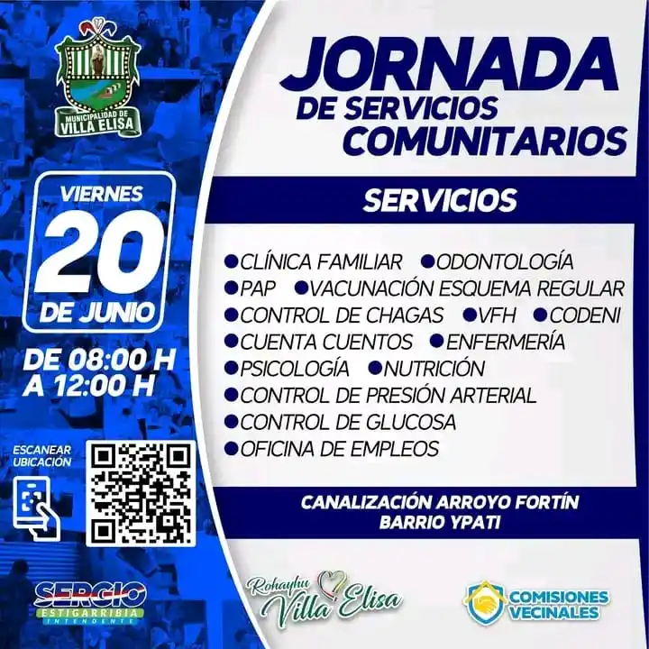 Image from Cuidadores de Personas Ley 5407/15 BOLSA DE TRABAJO @CUIDADORESPY: Este viernes 20 de Junio, jornada gratuita de servicios comunitarios e...