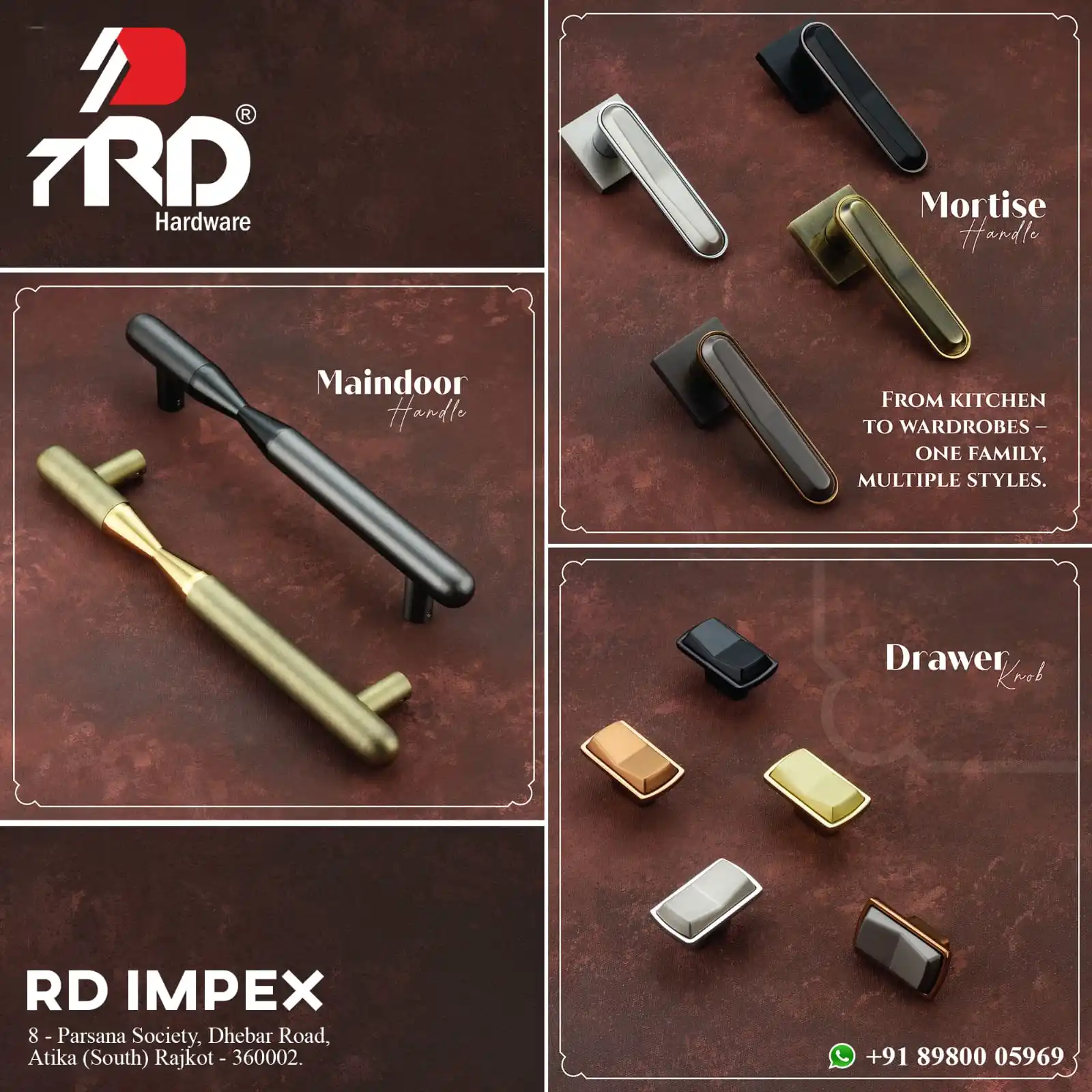 Image from IBAIS MEDIA-HARDWARE: *EXCLUSIVE RANGE OF HARDWARE PRODUCTS*  *RD IMPEX (RAJKOT)*  Contact: ...