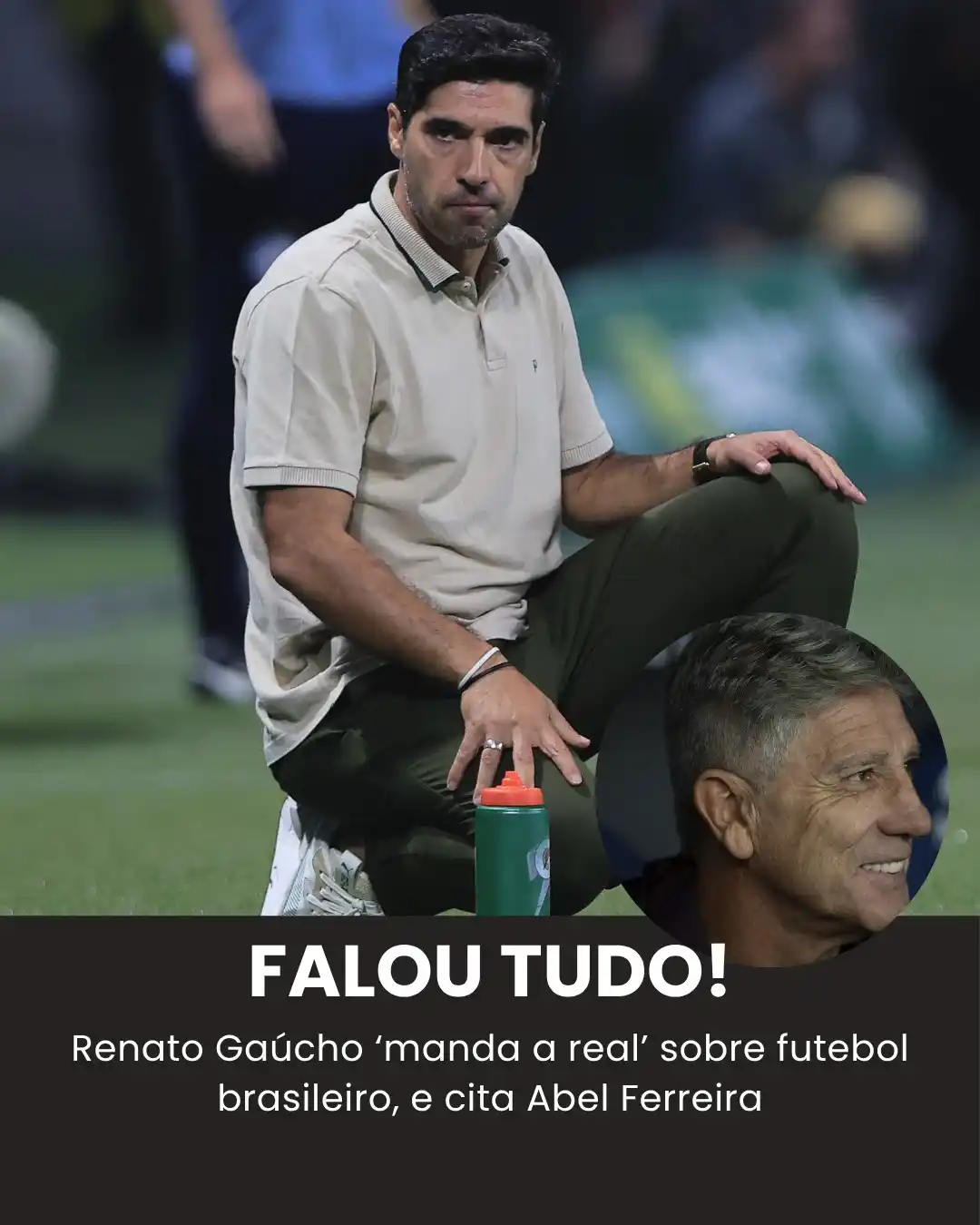 Image from Bolavip | Sou Palmeiras: FALOU MESMO! 🚨 Renato Gaúcho cita Abel Ferreira em coletiva no Mundia...