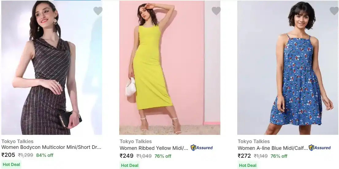 Image from 📢 AsliSKP x Hidden Discount Deals & Offers 🤑 🛍️: 🛍️ Flipkart : Upto 88% Off Tokyo Talkies Women's Clothing.  Sweatshir...