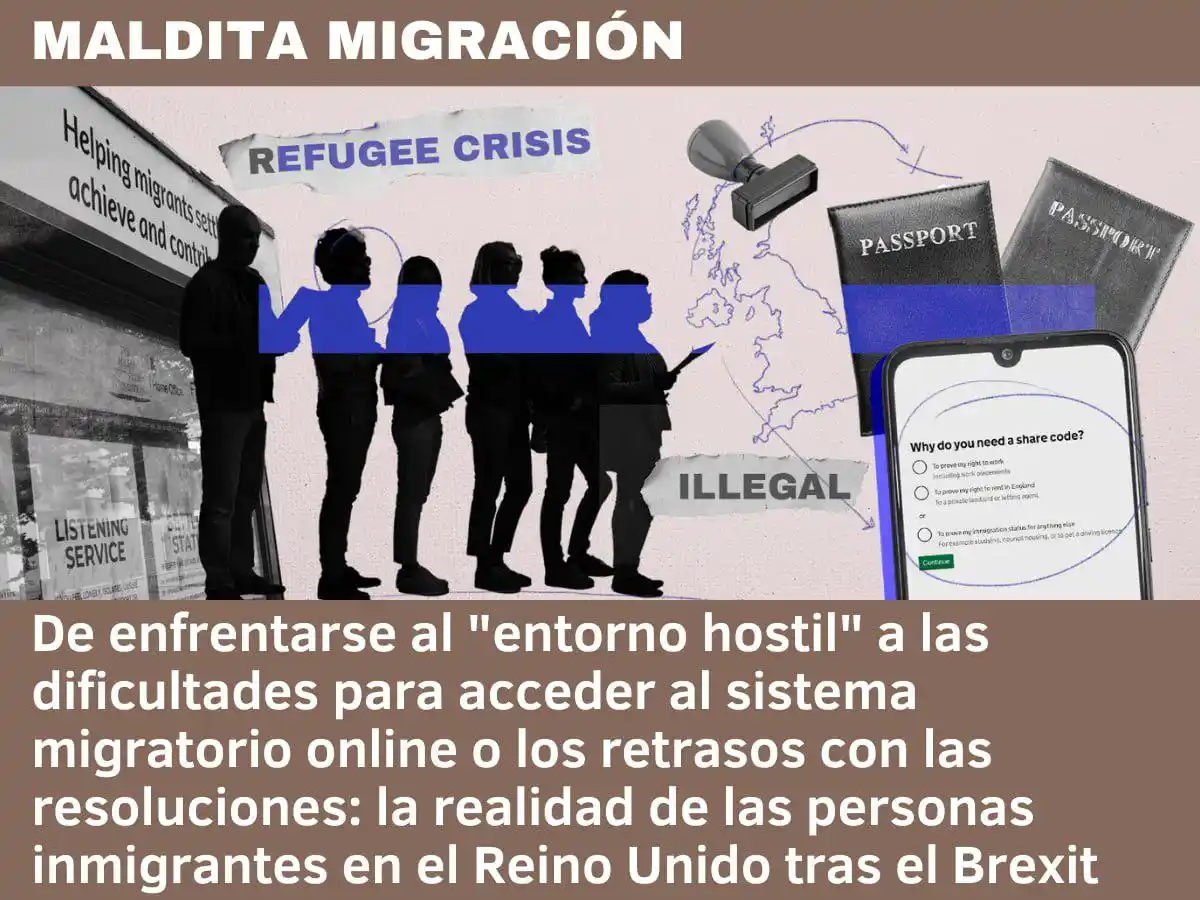 Image from Maldita.es: 🇬🇧 Desde el Brexit, en el Reino Unido existe un sistema migratorio q...