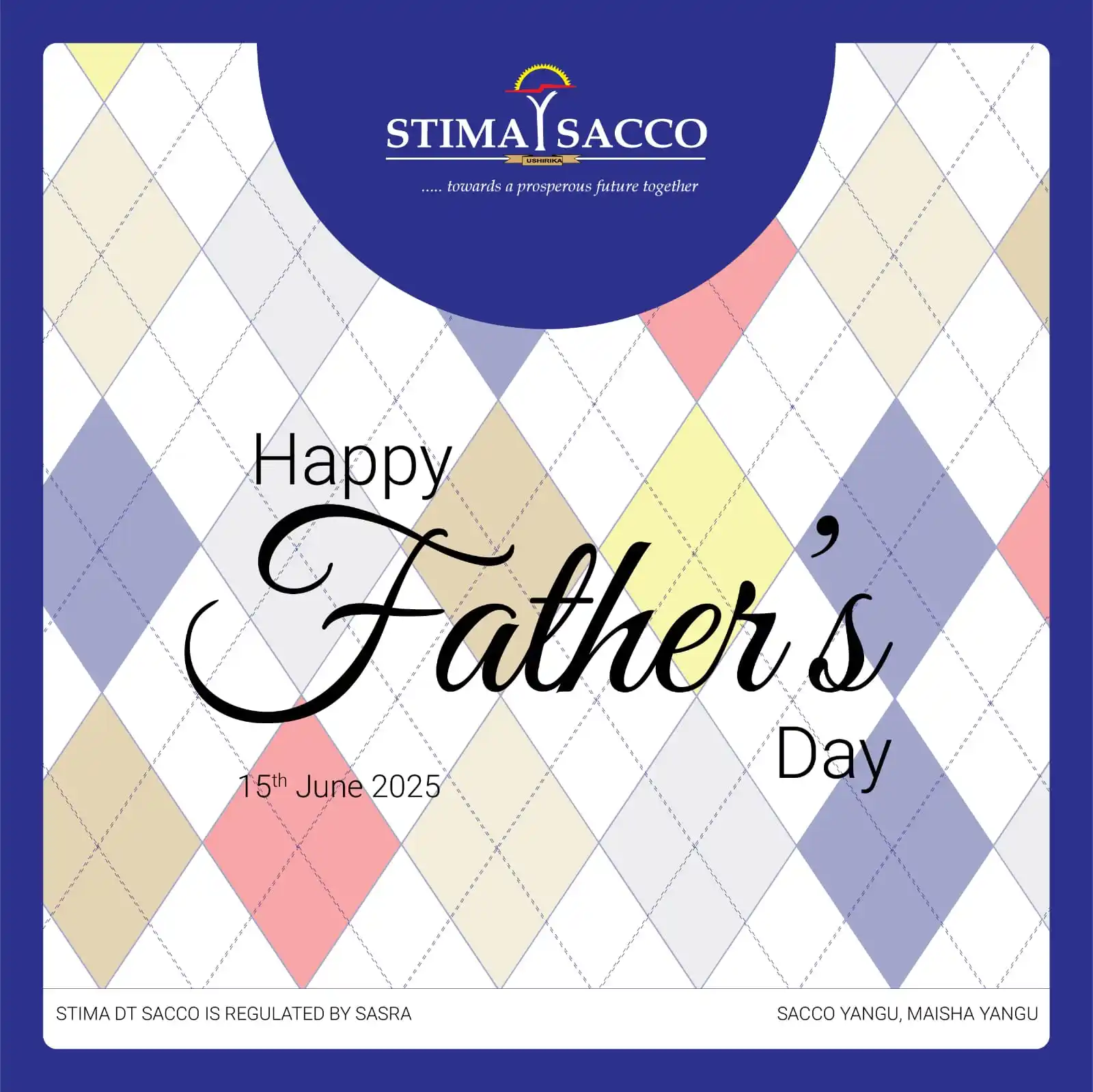 Image from Stima DT Sacco: Happy Father’s Day! Today, we celebrate the fathers who lead with str...