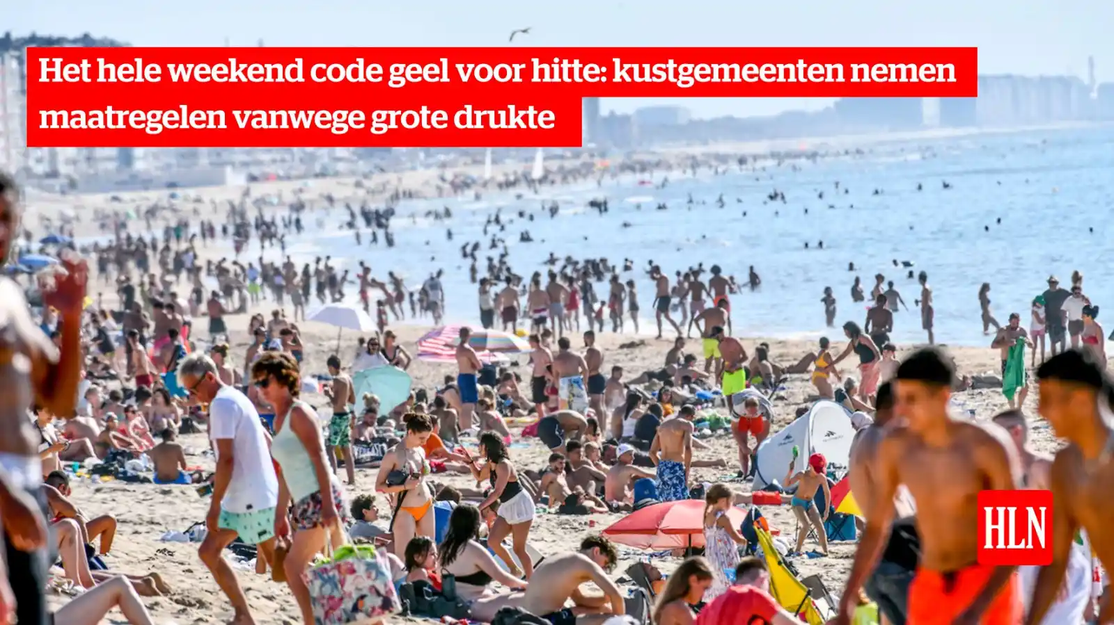 Image from HLN.be: Het warme zomerweer houdt aan. Dit weekend krijgen we tropische temper...