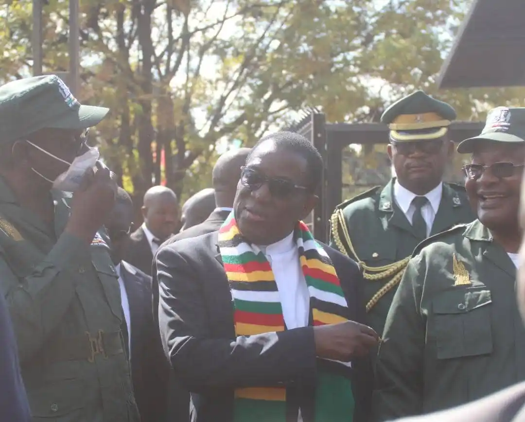 Image from ZANU PF OFFICIAL: *HIS EXCELLENCY PRESIDENT CDE DR E.D MNANGAGWA LAUNCHES THE PRESIDENTI...