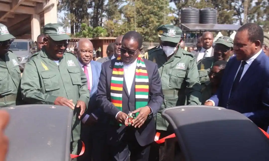 Image from ZANU PF OFFICIAL: *HIS EXCELLENCY PRESIDENT CDE DR E.D MNANGAGWA LAUNCHES THE PRESIDENTI...