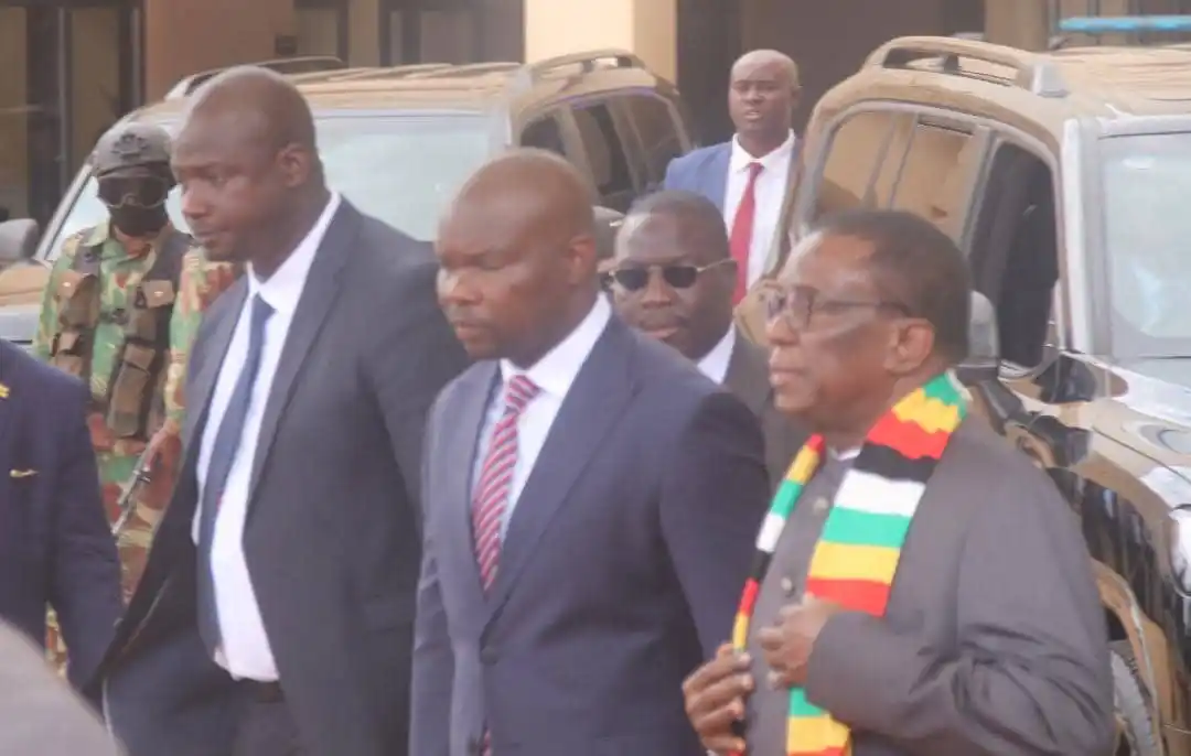 Image from ZANU PF OFFICIAL: *HIS EXCELLENCY PRESIDENT DR E.D MNANGAGWA OFFICIALLY OPENS THE 33RD S...