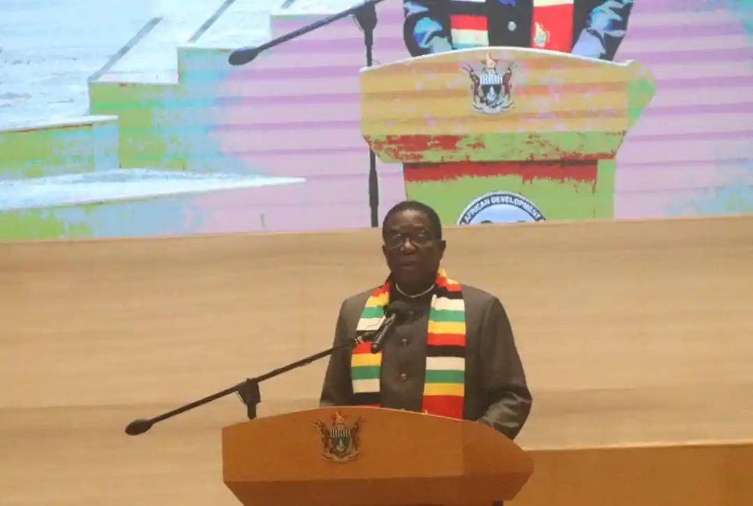 Image from ZANU PF OFFICIAL: *HIS EXCELLENCY PRESIDENT DR E.D MNANGAGWA OFFICIALLY OPENS THE 33RD S...