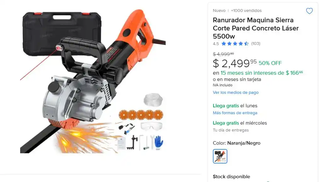 Image from Ofertones México : ¡IMPULSA TU PROYECTO CON EL RANURADOR LASER DE 5500W! 🔥🛠 MercadoLibr...
