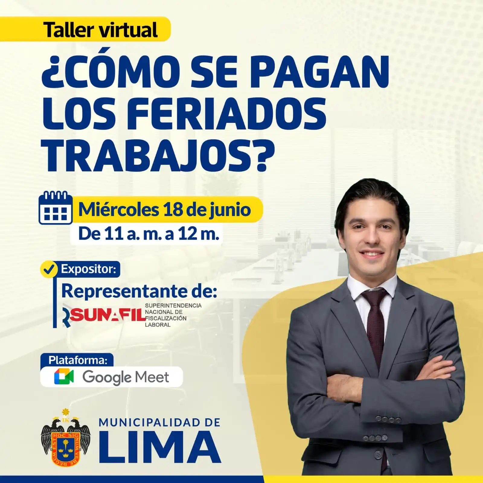 Image from Lima Emplea 💼💼: ¡𝐈𝐍𝐅𝐎𝐑𝐌𝐀𝐓𝐄 𝐘 𝐏𝐑𝐎𝐓𝐄𝐆𝐄 𝐓𝐔𝐒 𝐃𝐄𝐑𝐄𝐂𝐇𝐎𝐒 𝐋𝐀𝐁𝐎...
