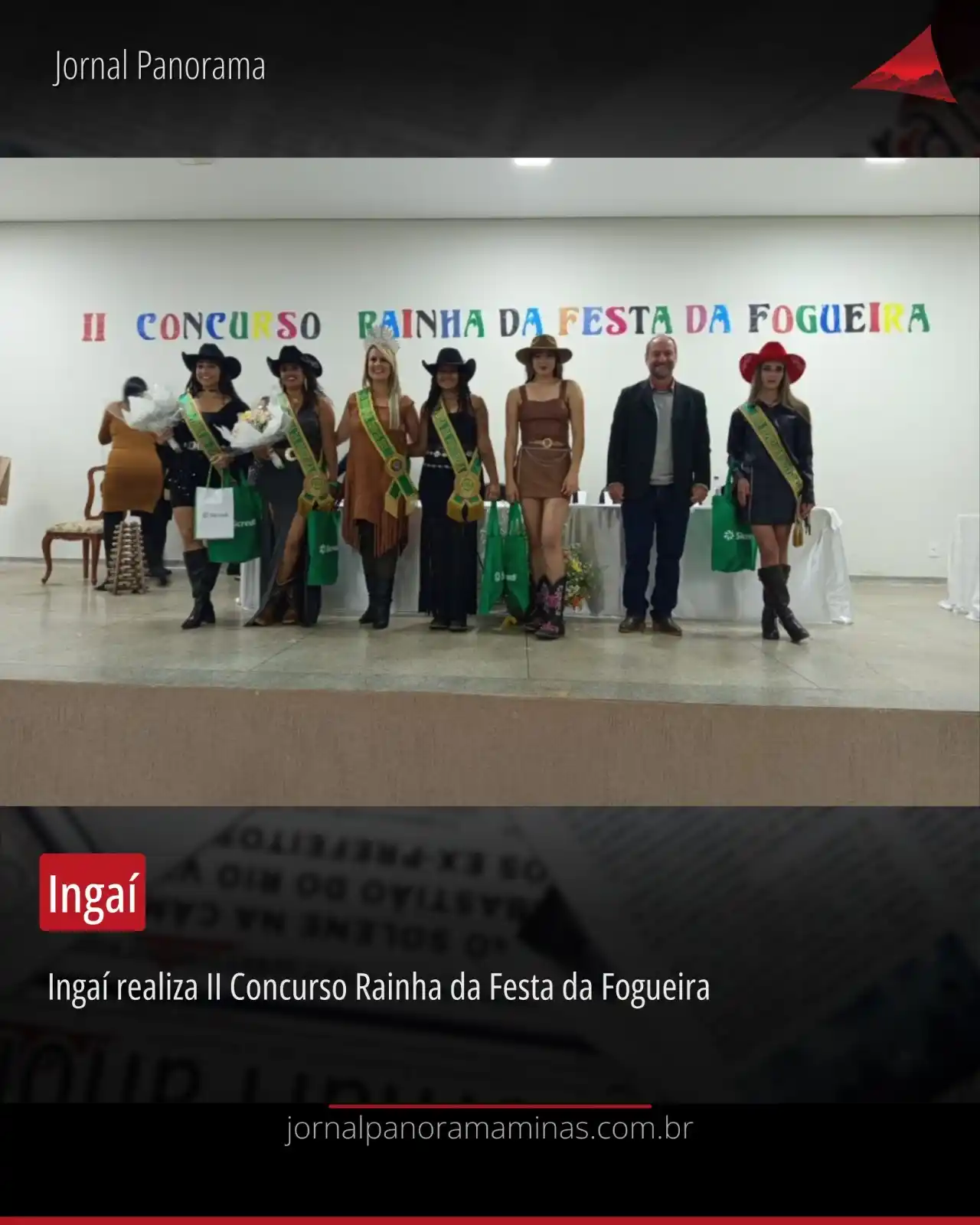 Image from JORNAL PANORAMA: Ingaí realiza II Concurso Rainha da Festa da Fogueira Clique no link ...