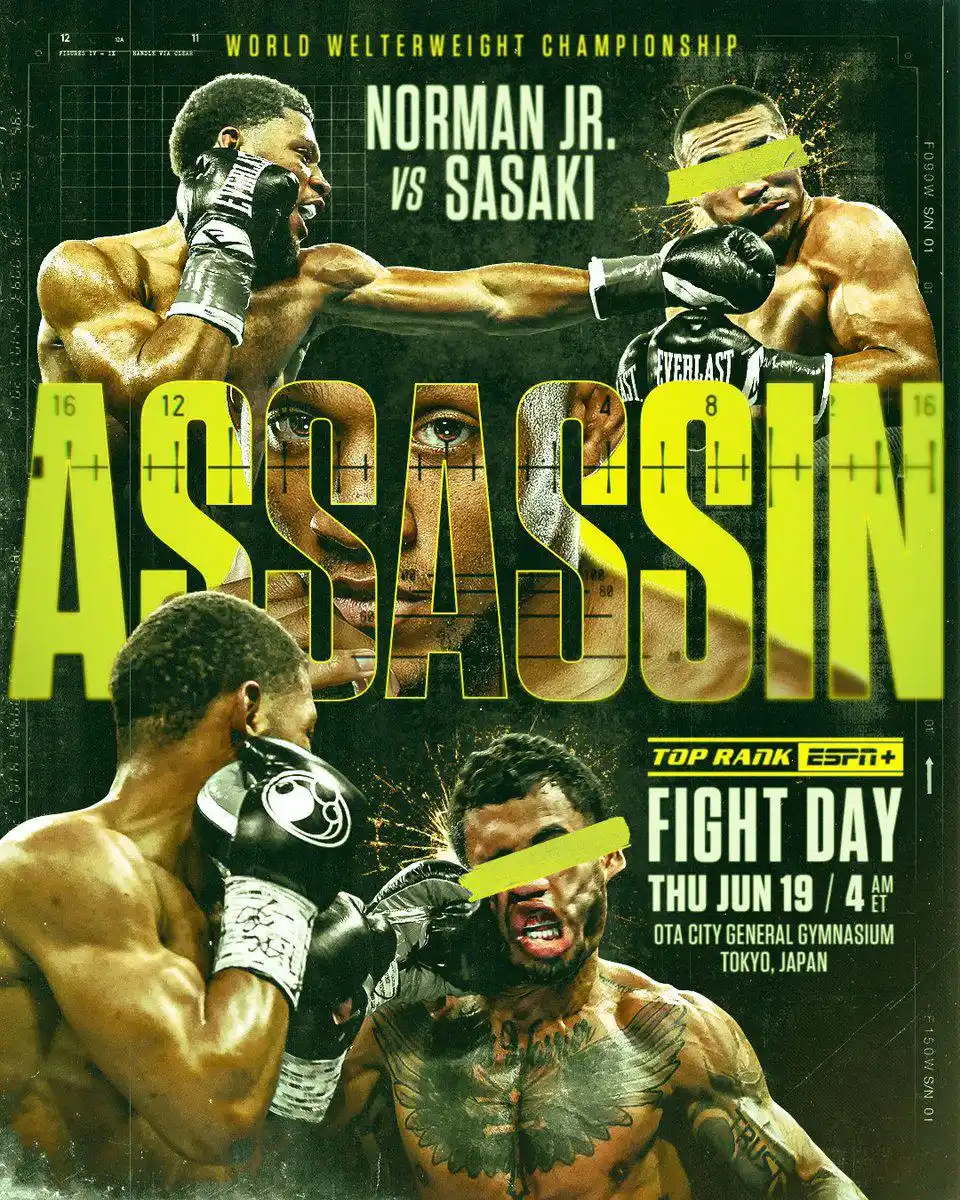 Image from Top Rank Boxing: IT'S HERE, THE CHAMP GOES HUNTING TODAY 🐺  <a class="text-blue-500 ho...
