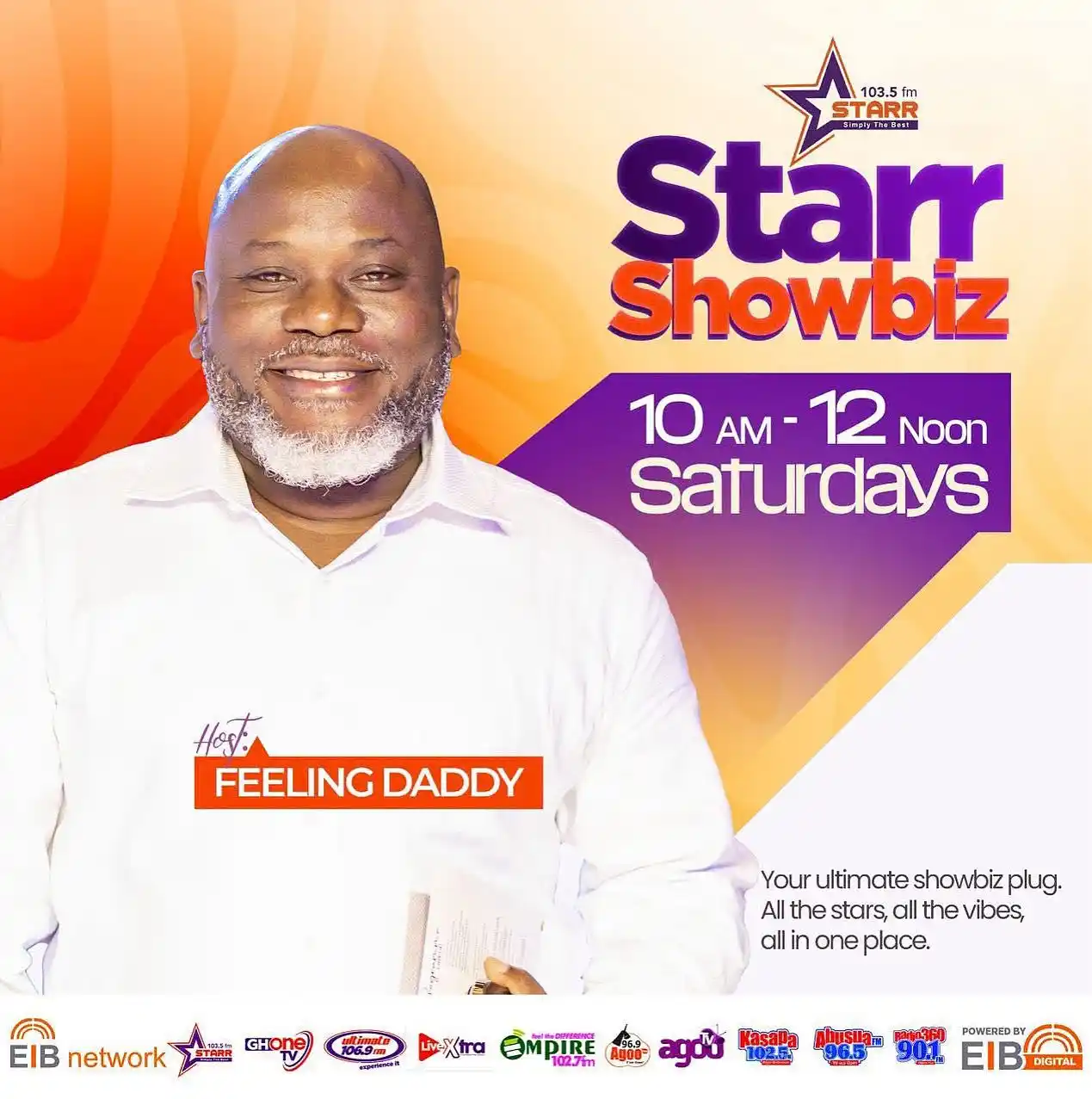 Image from Starr 103.5 FM: Join Feeling Daddy today at 10 AM as he brings to you <a class="text-b...