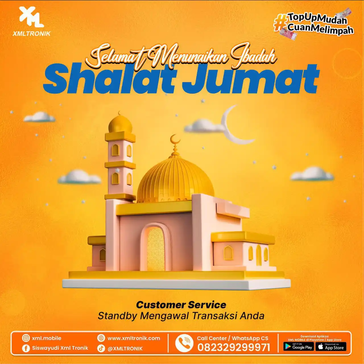 Image from INFO XMLMOBILE OFFICIAL: "Jumat berkah. Banyak yang bilang hari Jumat adalah hari yang penuh be...