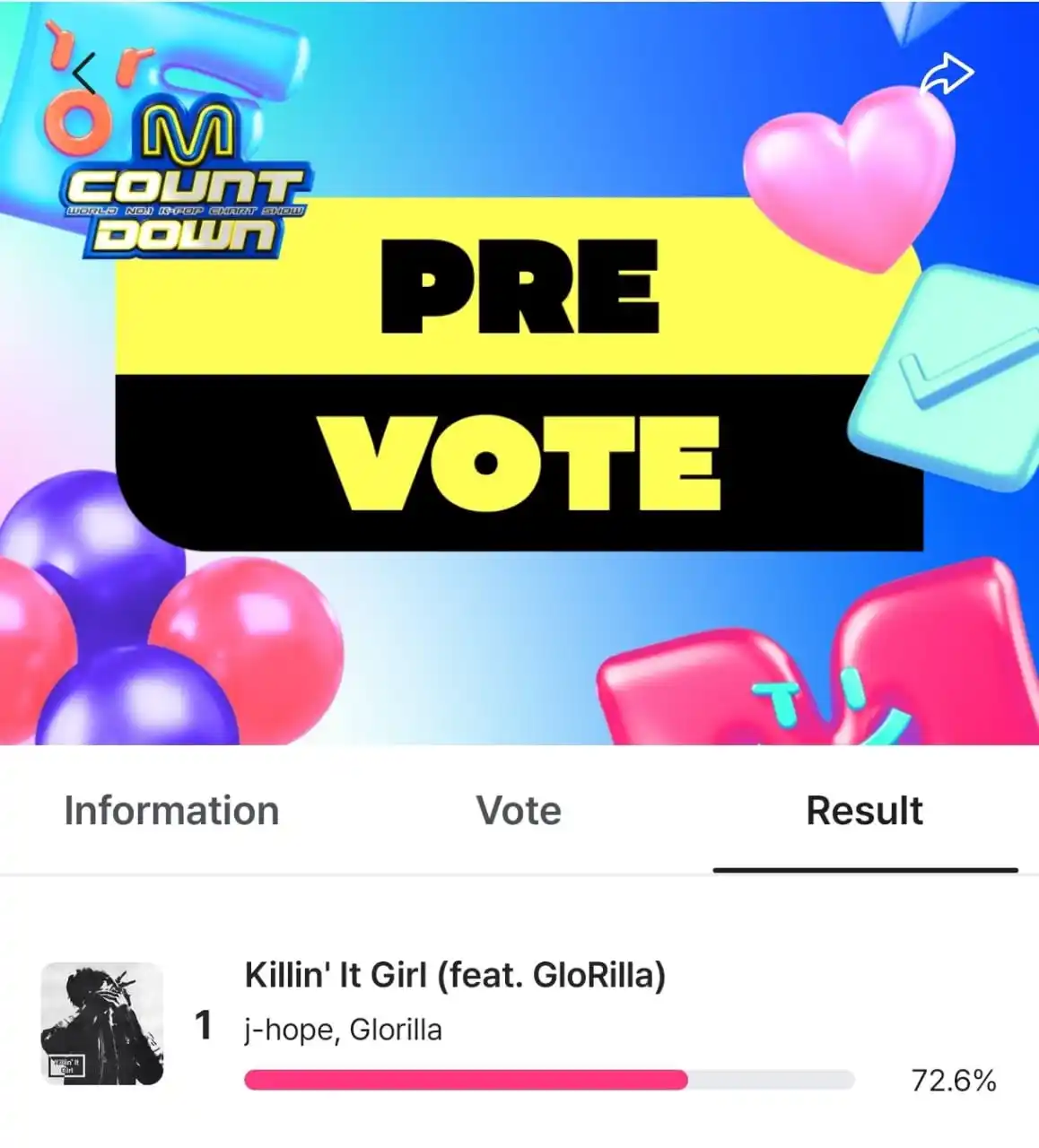 Image from Army For Youth⁷: 🌈| “Killin' It Girl (feat. GloRilla)”, de J-Hope, está concorrendo na...