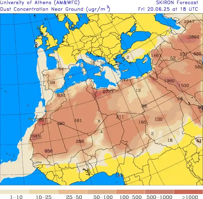 Image from MeteoAvila Canal: 🟤 La <a class="text-blue-500 hover:underline cursor-pointer" href="/h...