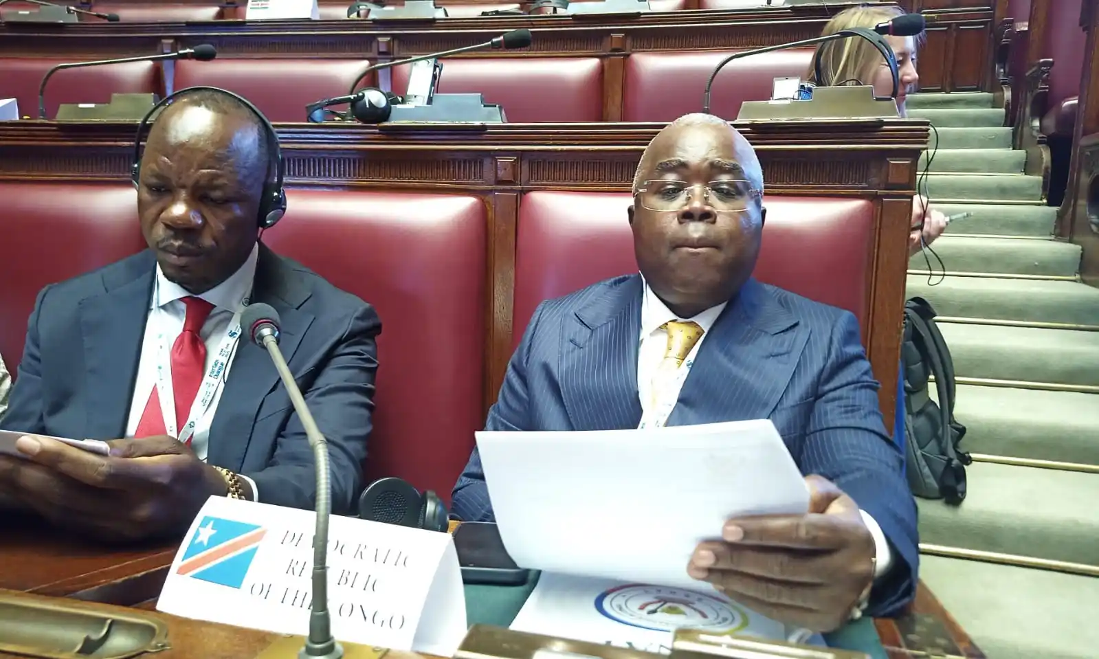 Image from REVOLUTION | RDC: Le Premier Vice-Président du Senat, Honorable José KALALA WA KALALA di...