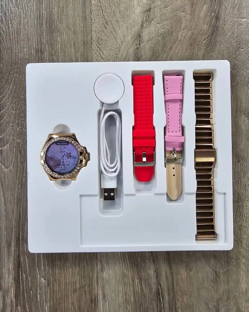 Image from VILLAGE TECH: *LG76 mini* smart watch (Ladies watch) ☘️Battery capacity128 Milliamp...
