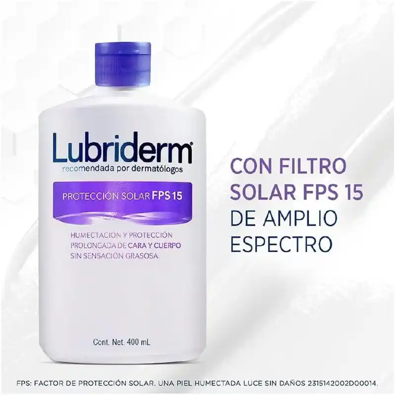 Image from Ofertones México : LUBRIDERM CUIDA TU PIEL CON PROTECCIÓN SOLAR SPF 15 🌞✨ Amazon: LUBRID...