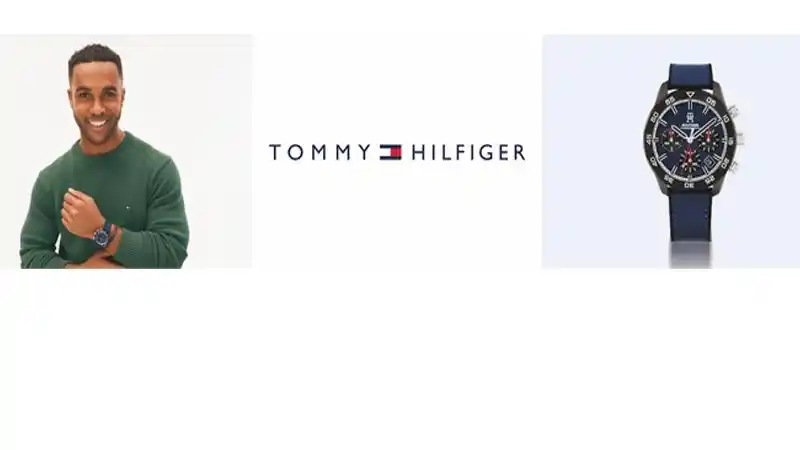 Image from Indiantelevision.com: Lucien Laviscount returns as face of Tommy Hilfiger SS25 watch line ht...