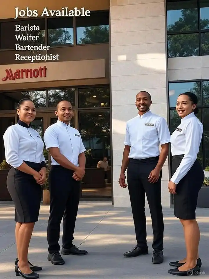 Image from Prayer and Career Guidance : Marriott Hotel Melrose Arch  Jobs Available - Barista - Waiter - Barte...