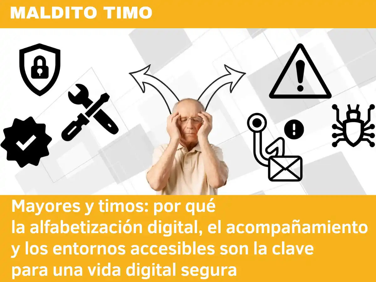 Image from Maldita.es: ⚠️ Más de 3.000 personas de entre 60 y 79 años afirmaron que caer en u...