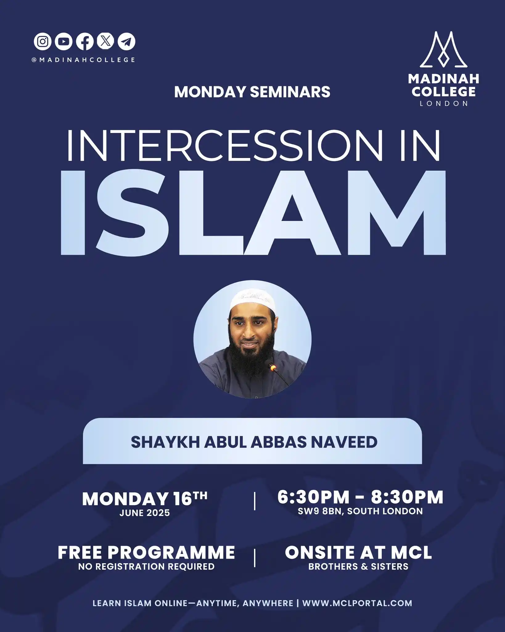 Madinah College London post