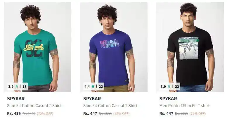 Image from 📢 AsliSKP x Hidden Discount Deals & Offers 🤑 🛍️: ⭐ Myntra : Flat 70-75% Off On Spykar Clothing. Women : https://myntr....
