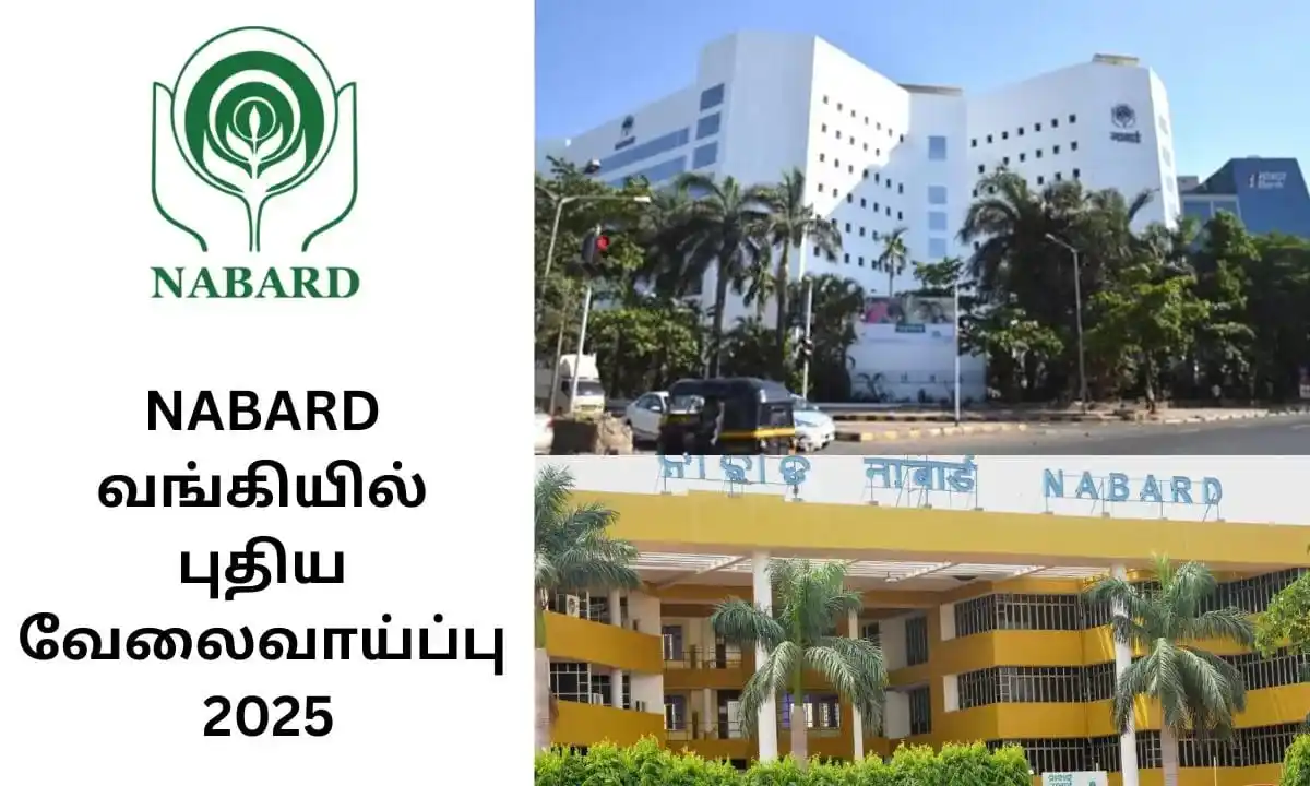 Image from Job Updates Tamil: NABARD வங்கியில் புதிய வேலைவாய்ப்பு 2025! ஆண்டுக்கு ரூ.12 – 30 லட்சம் ...