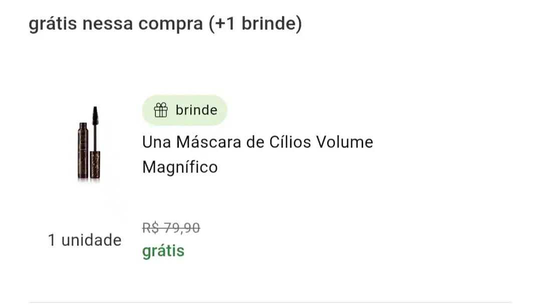 Image from Achados Da Jú - Cupons e Promoções 🩷: Natura | Em compras acima de R$200 Ganhe 1 máscara de cílios volume ma...
