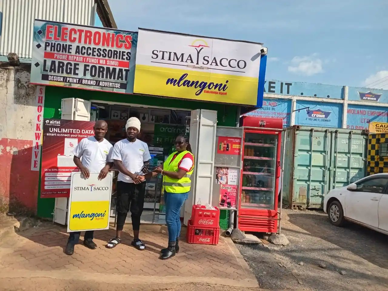 Image from Stima DT Sacco: 📍 New Stima Mlangoni Agency now open in Kakamega! Find us along Mumia...
