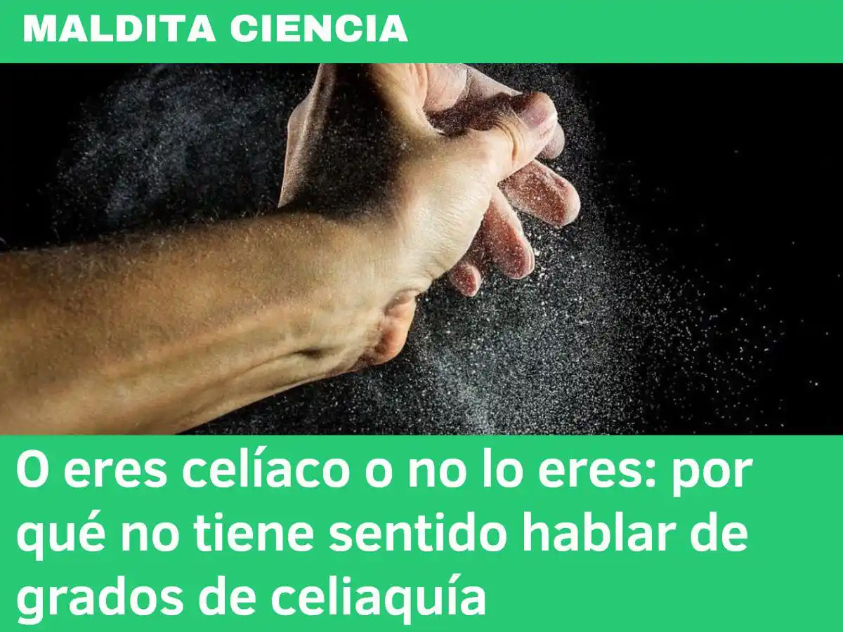 Image from Maldita.es: 🔴 No se puede ser más o menos celiaco: la enfermedad celiaca no tiene...